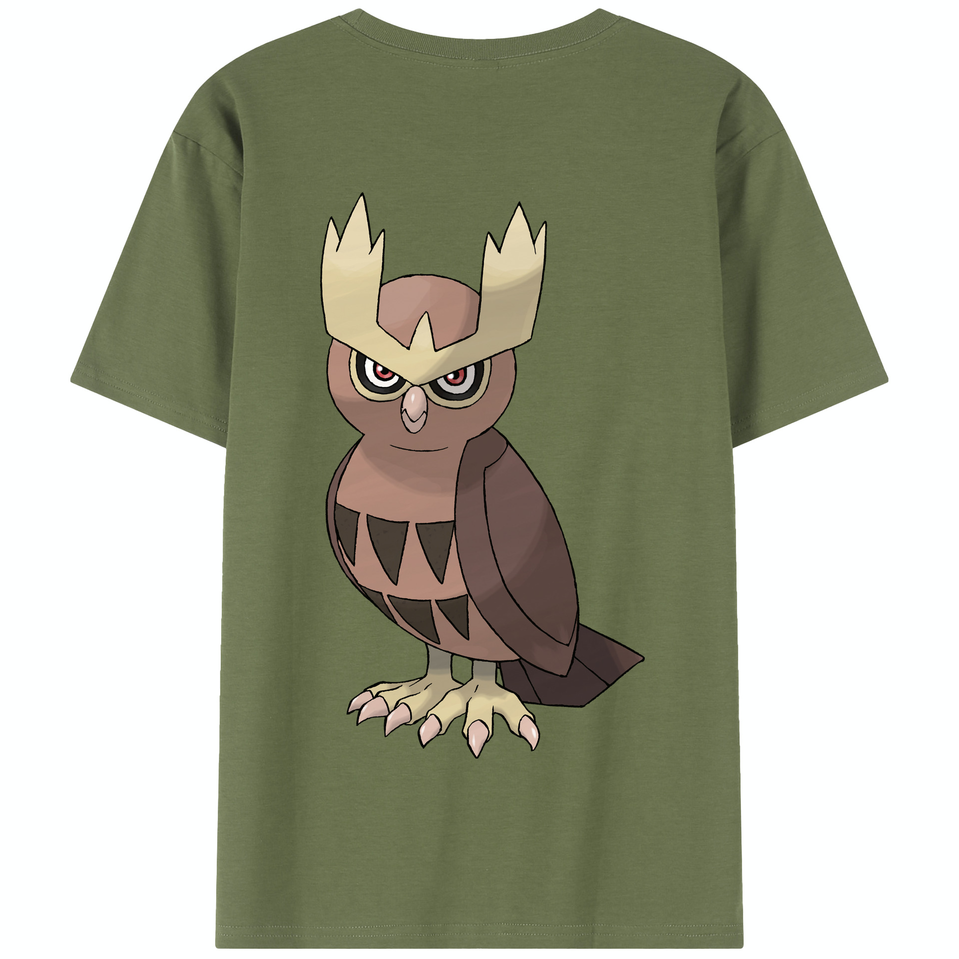 （画像用） ポケットモンスター Pokémon 綿100％半袖Tシャツ（背面プリント）